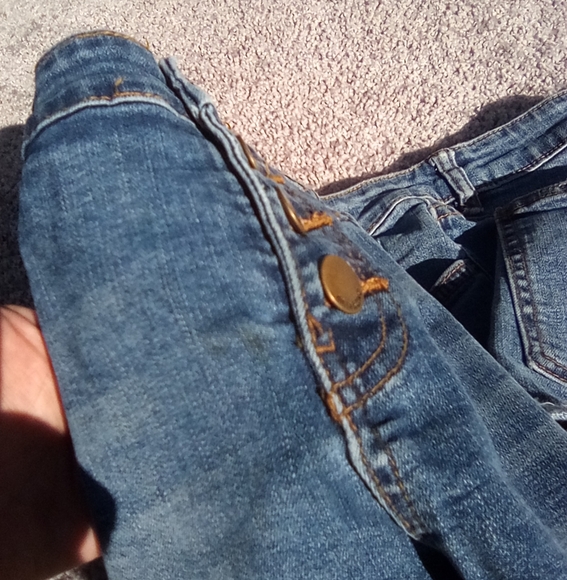 BILLABONG Distressed Denim Shorts Sz.30 - Picture 9 of 11